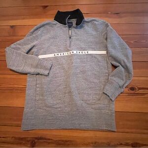 American Eagle Gray Pullover Jacket size XS
